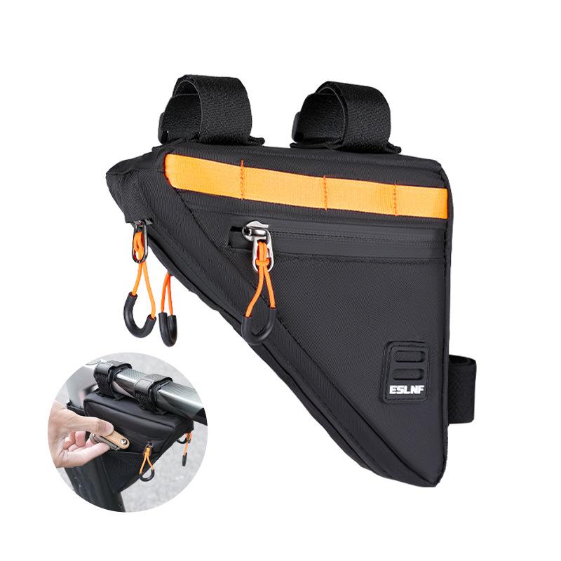 

ESLNF Mini Bike Storage Tool Tube Bag Small Compact Road Mountain Bike Frame Bicycle Boxes