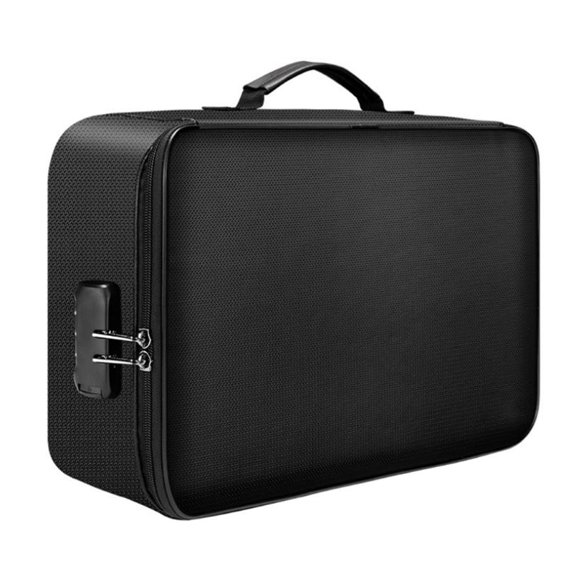 Buy File Organizer Bags Fireproof Document Bag with Password Lock