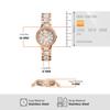 Virginia Stainless Steel Watch Rose Gold Ivory – &