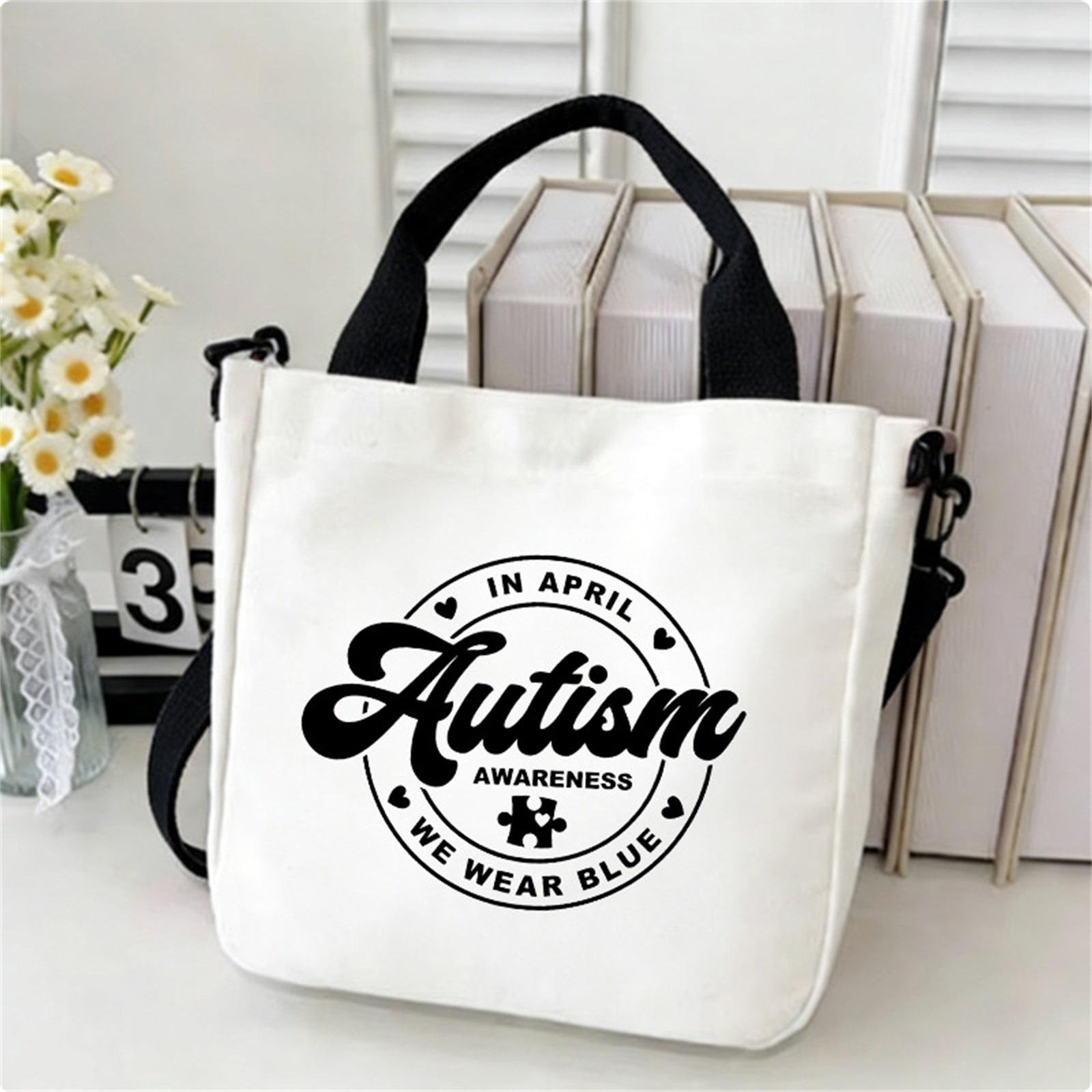 Fashionable  Stylish  Comfortable  And Casual Canvas Crossbody Bag One Size чёрный