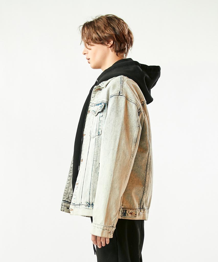 Philogram See-Through Pigment Denim Jacket