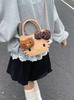 Hello Kitty Cartoon Shoulder Bag For Girls With Pu Material And Spacious Storage