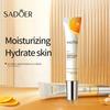 Sadoer 20G Crème Contour des Yeux Vitamine C Raffermissante Hydratante Éclaircissante Anti-Cernes Poches sous les Yeux Anti-Gonflement Yeux Beauté Soins de la Peau