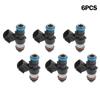 6PCS Fuel Injectors 0280158091 Fit for Ford Fit for Mazda Fit for Lincoln 3.5L 3.7L CX-9