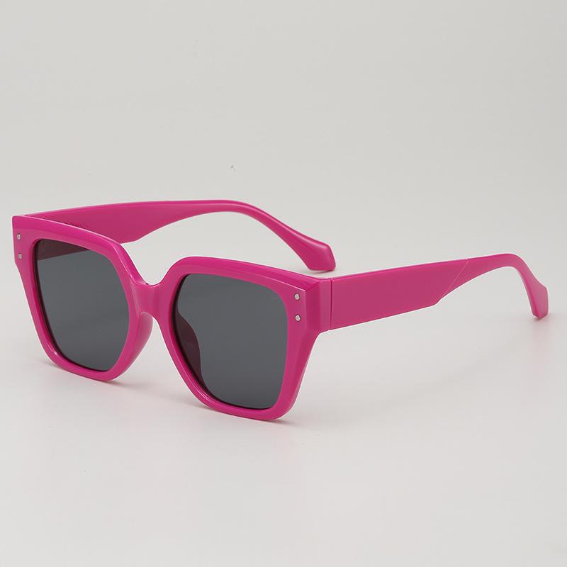 

JYL TS Polygon Sunglasses UV Protection Fashion For Women 6678 A-206 бавовна цукерки колір