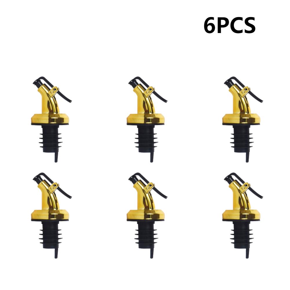 Oil and Vinegar Dispenser Pour Spouts Leak-proof Seasoning Bottle Stopper Ergonomic Multifunctional Suitable for Most Bottles