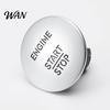 Engraved Characters Start Button Engine Stop Switch for Mercedes Benz, Car Push Easy Install Starter Switch, Button, Replacement Accessory OEM Style