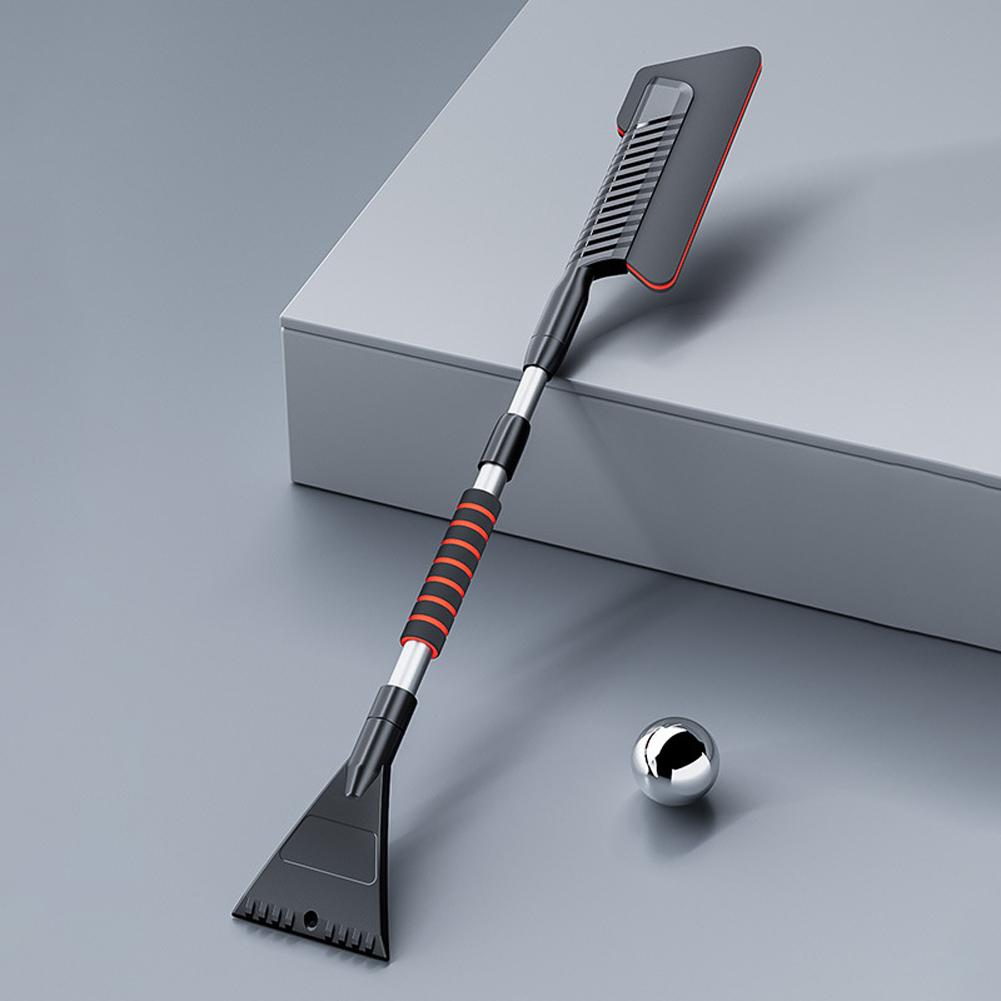 3 In 1 Extendable Ice Scraper Universal Car Snow Shovel Front Windshield Ice Scraping Defrost Broom for Car Vehicle Snowmobiles
