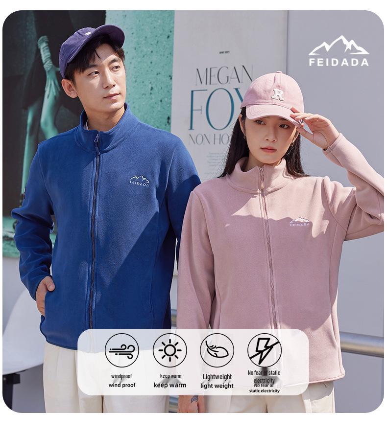 Уютная бархатная куртка для пары - Осенне-зимняя повседневная и спортивная XXL 120-150 2300₽