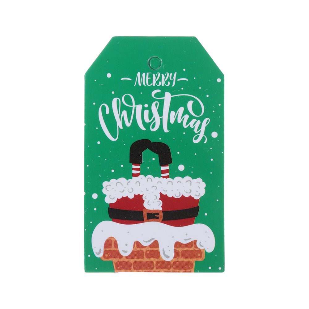 100pcs DIY Wrapping Supplies Kraft Paper Christmas Labels Hang Tags Gift Wrapping Kraft Tag