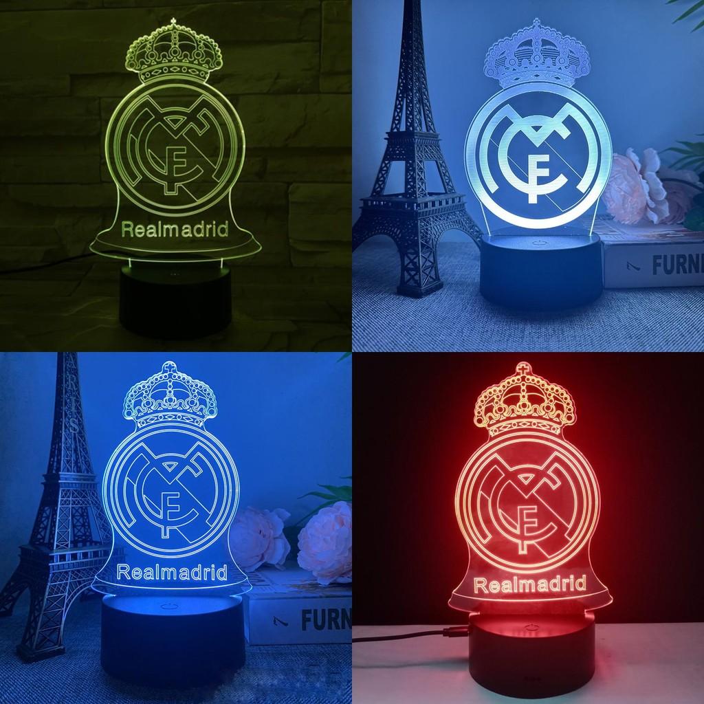 Wekity Led 3d Night Light Illusion Lamp 16 Colour Change Decor Lamp Gifts Kids