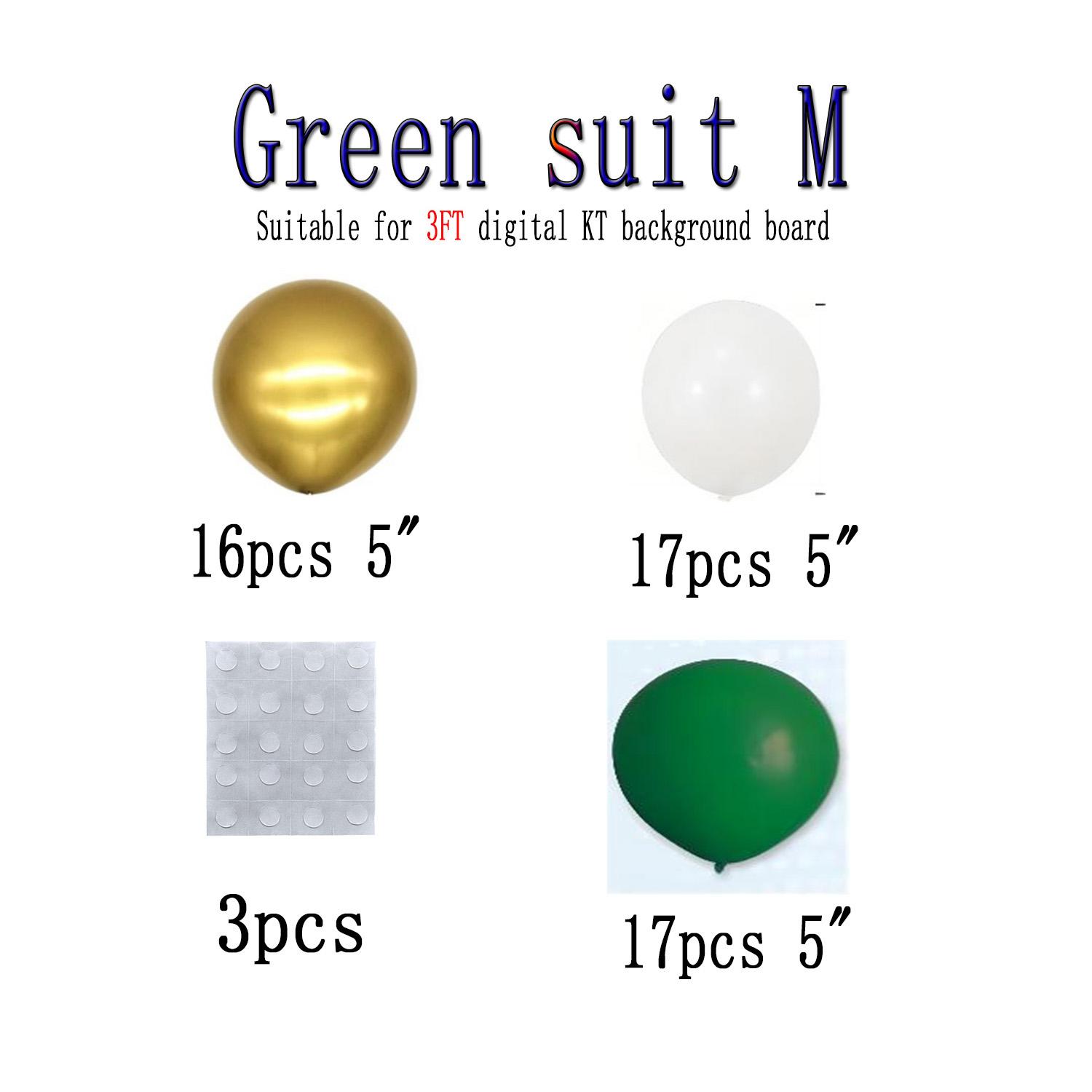 

Трехцветный набор воздушных шаров, только комбинированный набор воздушных шаров, подходящий для 3D цифрового KT фона, вечерние фоновый декор M for 3FT