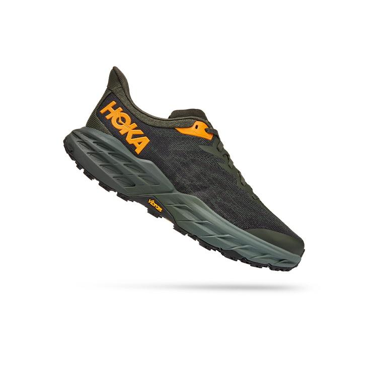 HOKA Speedgoat 5 Duffel Bag Thyme Men Sneakers Black 1123157-DBTH