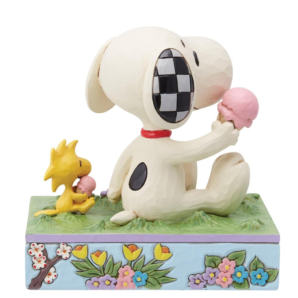 JIM SHORE Snoopy Woodstock zmrzlina 6014349 &
