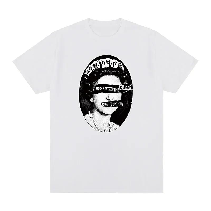 God Save The Queen Sex Pistols Tshirt Cotton Unisexs Tshirt New Tshirt Round Neck Tshirt Pure Cotton Tshirt Neutral