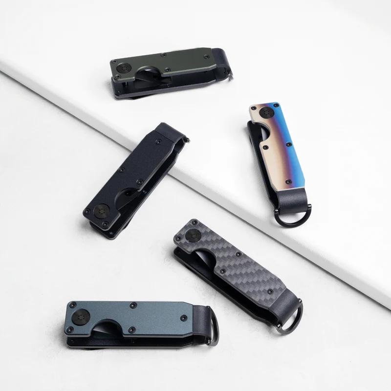 Temu Aluminum Alloy Keychain Organizer - Best Selling Foreign Gift