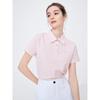 T-shirt à manches courtes et col polo pour femme 2025