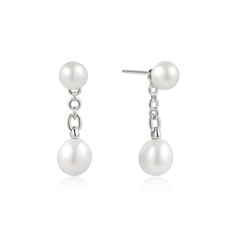 ANIA HAIE Natural Freshwater Pearl Stud Ear Jacket/Earrings E058-06H
