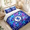 Set de așternut 1 Față de pilotă 2 Fețe de pernă Imprimeu Chelsea FC Dormitor Decorațiune pentru casă