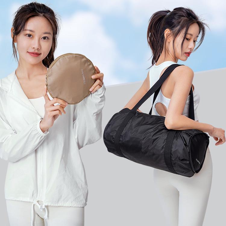 Multifunctional Waterproof Foldable Travel, Yoga, and Gym Bag with Dry/Wet Separation