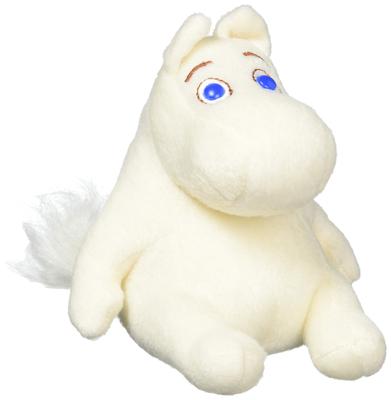 Moomin Palm-sized Plush Toy, Height Approx. 10.5cm, 573590