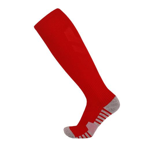 Socks Football Medium Tube Children S Non-Slip Sports Football Socks Towel Bottom Training Football Socks Men S Medium Tube Dispensing Socks l adult code (39-44 code) красный
