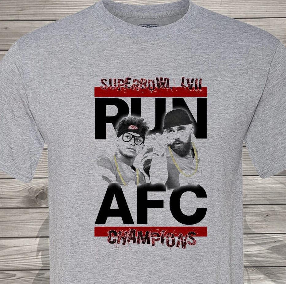 KC Chiefs - Super Bowl LVII Champions - Run AFC - Free & Fast Shipping - T-shirt L