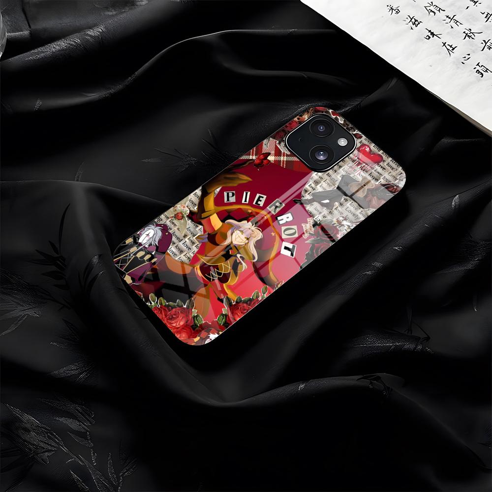 The Freak Circus Pierrot Phone Case For IPhone 17 Pro Max 16 15 14 Pro Max 13 11 Plus Glass Cover