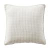 Coussin Dehoussable En Gaze De Coton 45 X 45 Cm Vickie Vichy Beige