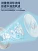 Wall-mounted fan with wall-mounted fan, large wind-powered fan, small remote-controlled wall-mounted fan with shaking head 220v