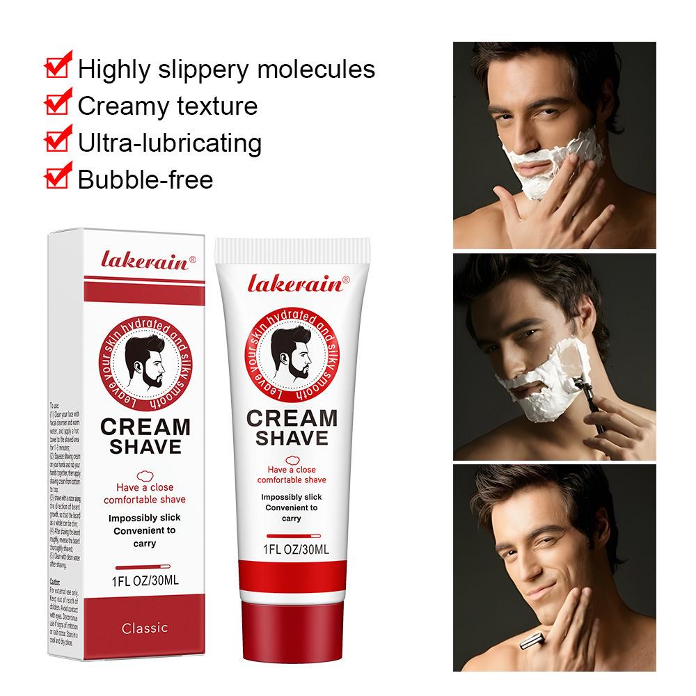 Mousse à raser hydratante et adoucissante pour hommes