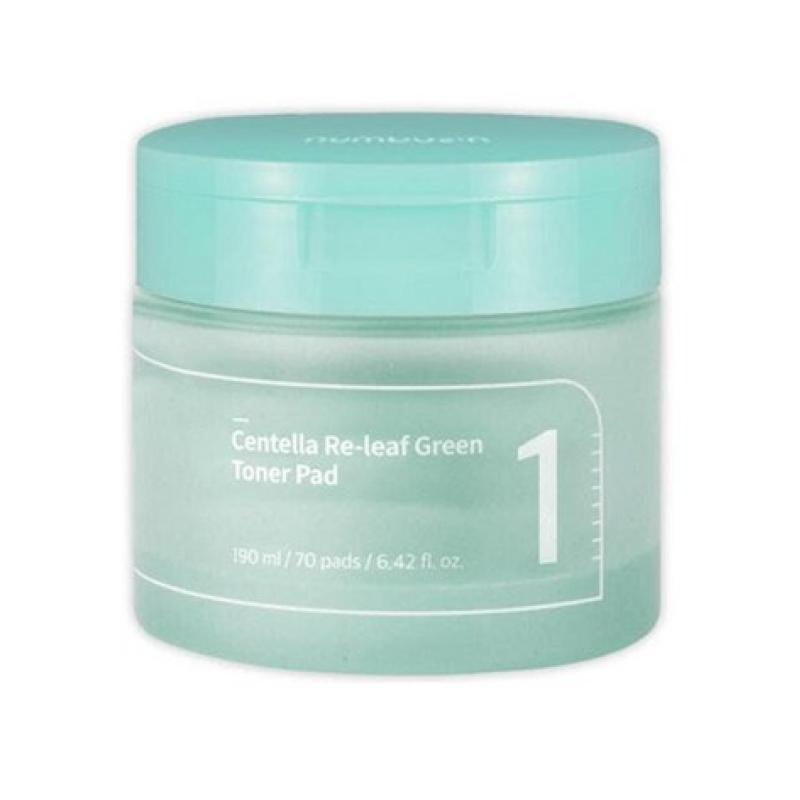 numbuzin No.1 Cica Ground Green Toner Pad Soothing & Skin Calming 70 Pads