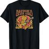 Garfield - Rock N' Roll Music Flames with Guitar T-Shirt