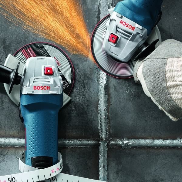 Meuleuse d'angle BOSCH GWS750 - 125mm - 750W - Métal - 11000 tours/min