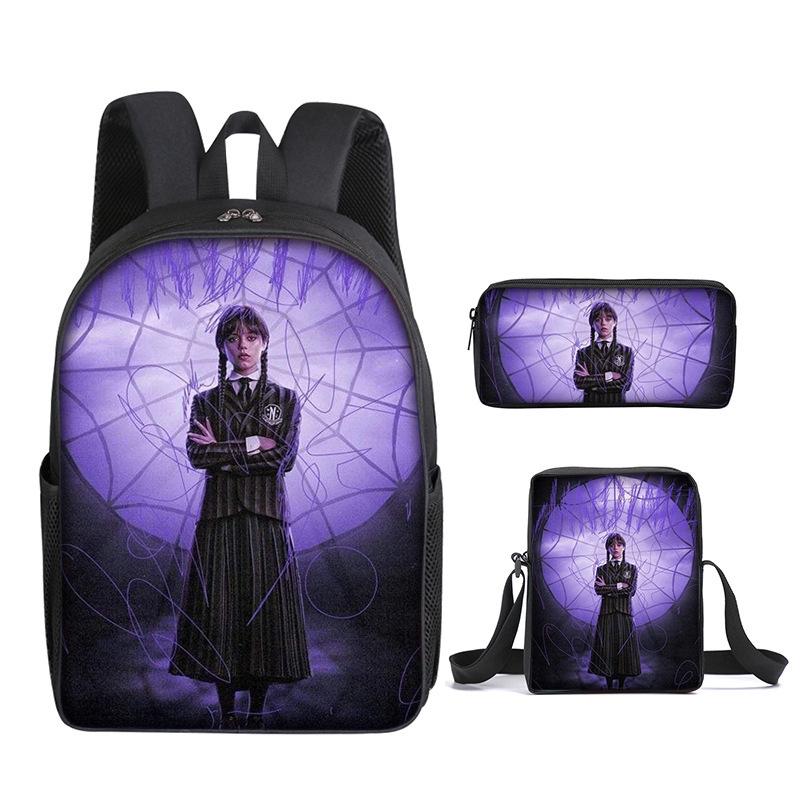 Mochila Escolar para Primaria Bolso Estuche Set de Tres Piezas