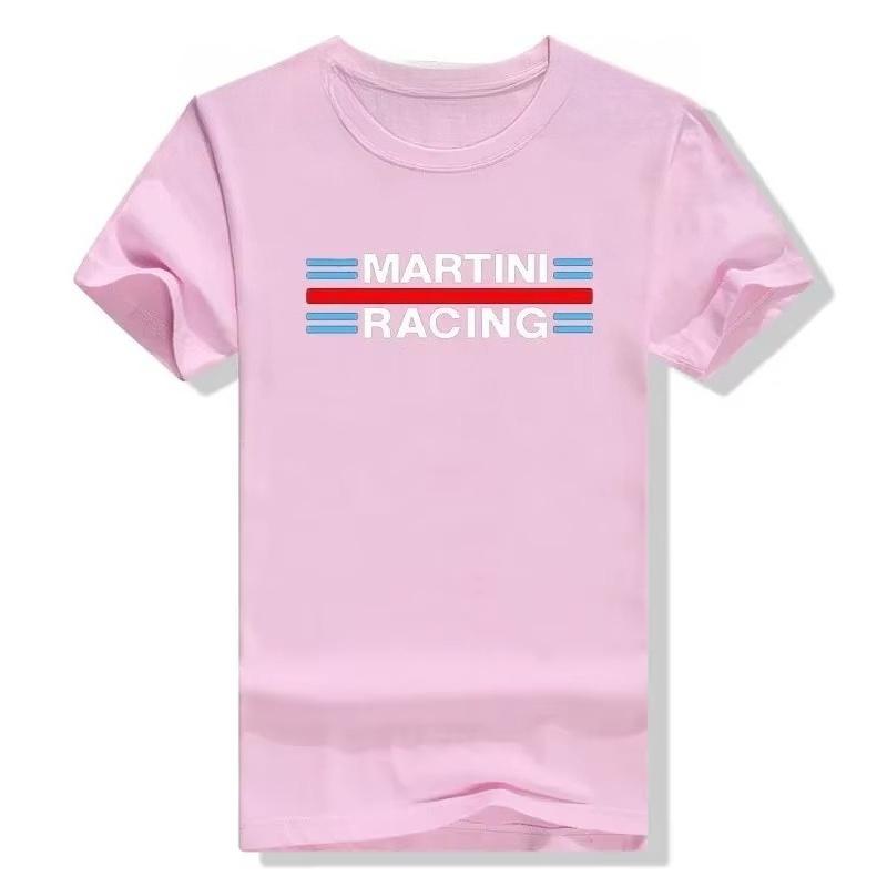 2026 Martini Racing Unisexs Fashion TShirt Casual Tops Unisex O Neck T Shirt Adult Graphic Outfits Short Sleeve Blouses Gifts