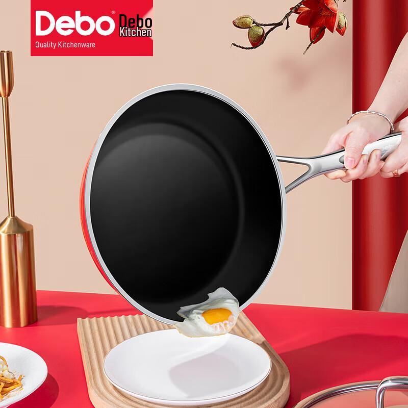 Debo Himalayan Ceramic Steel Non-Stick Frying Pan