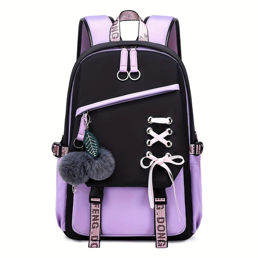 Girls Backpack, Kids Backpack For Girls, School Bag For Primary Elementary Teenage, Middle School Students Bookbag