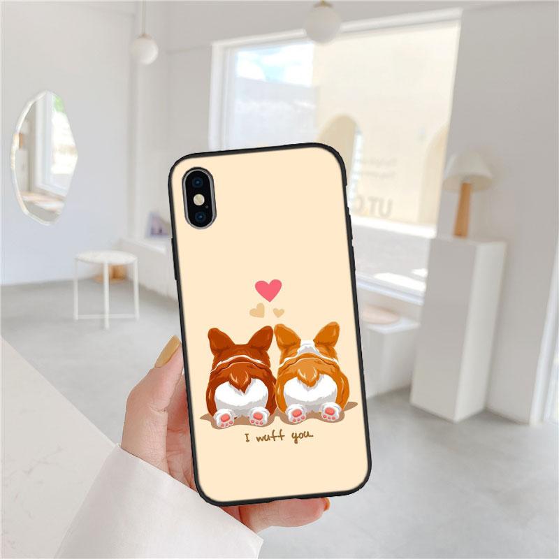 Cute Corgi Dog New High-End Cover Phone Case for Redmi Note 8 9 Pro Max 9S 9T 9C NFC 8T 8A S2 10A A4 A5