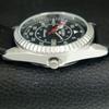 JAPAN VINTAGE REFURBISHED SEIKO 5 AUTOMATIC 6309A MENS BLACK WATCH A442977-1