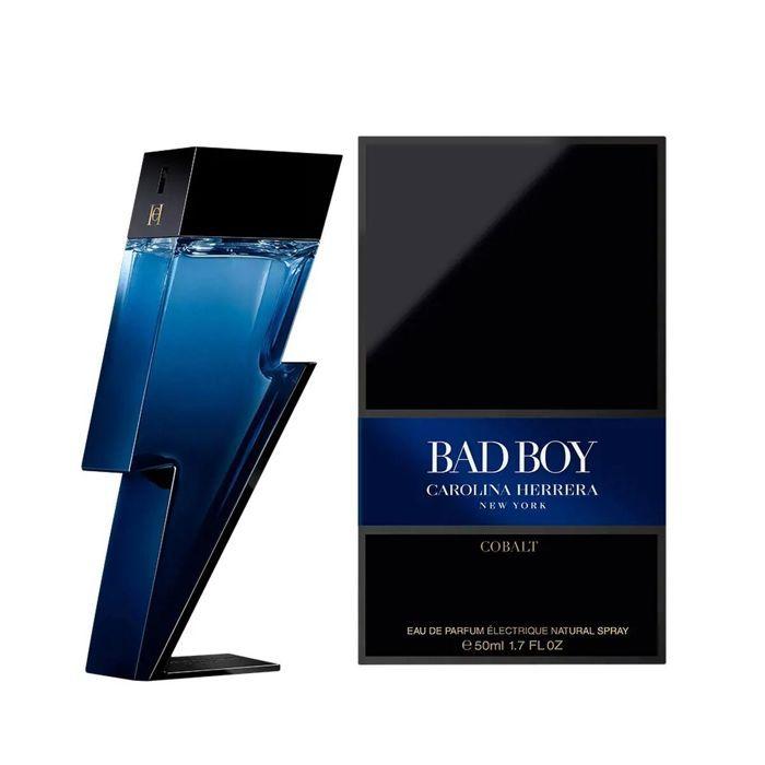 Perfume Hombre - CAROLINA HERRERA - Bad Boy Cobalt - EDP 50 ml - Eau de Parfum - Fragancia Unisex