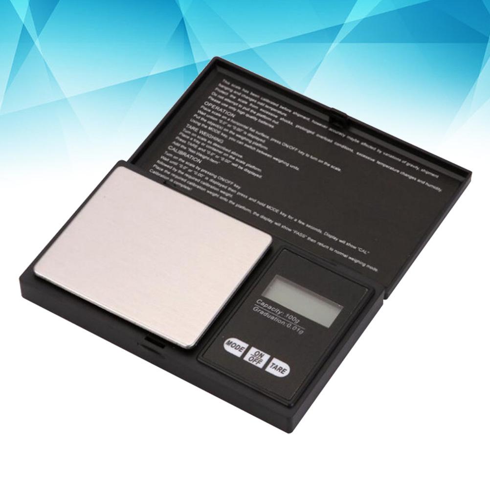 Mini Electronic Jewelry Scale 100G/0.01G High Precision Lcd Backlight Scale For Gold Powder Weighing