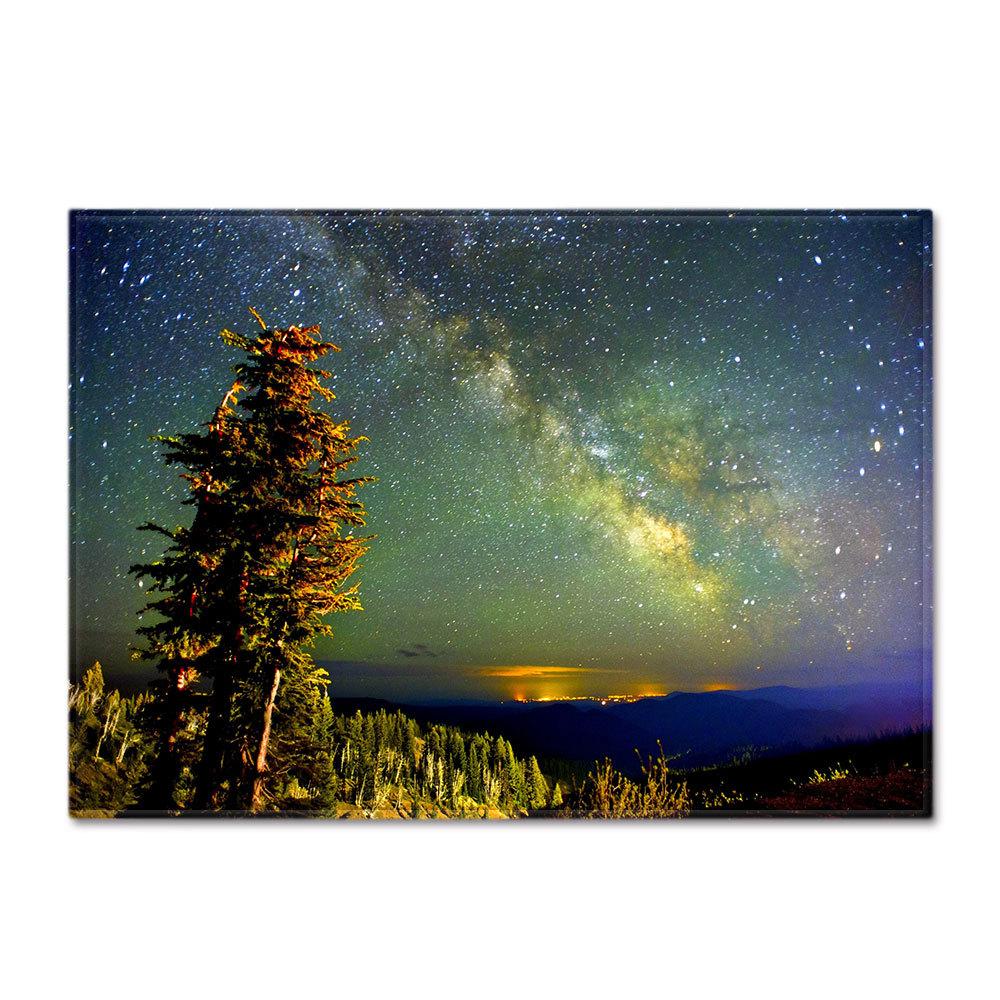Simple Starry Sky Living Room Carpet Bedroom Dining Room Floor Mat