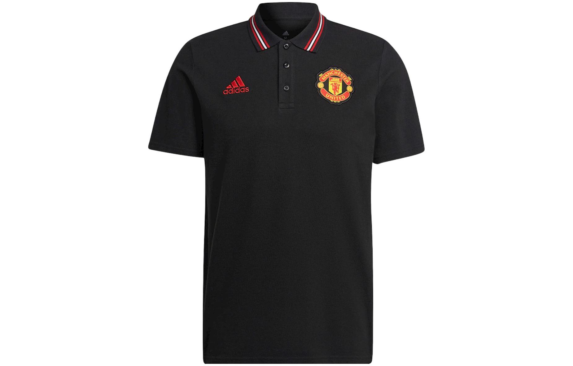 Adidas Polo Shirt Manchester United Men s Black HE6664 M