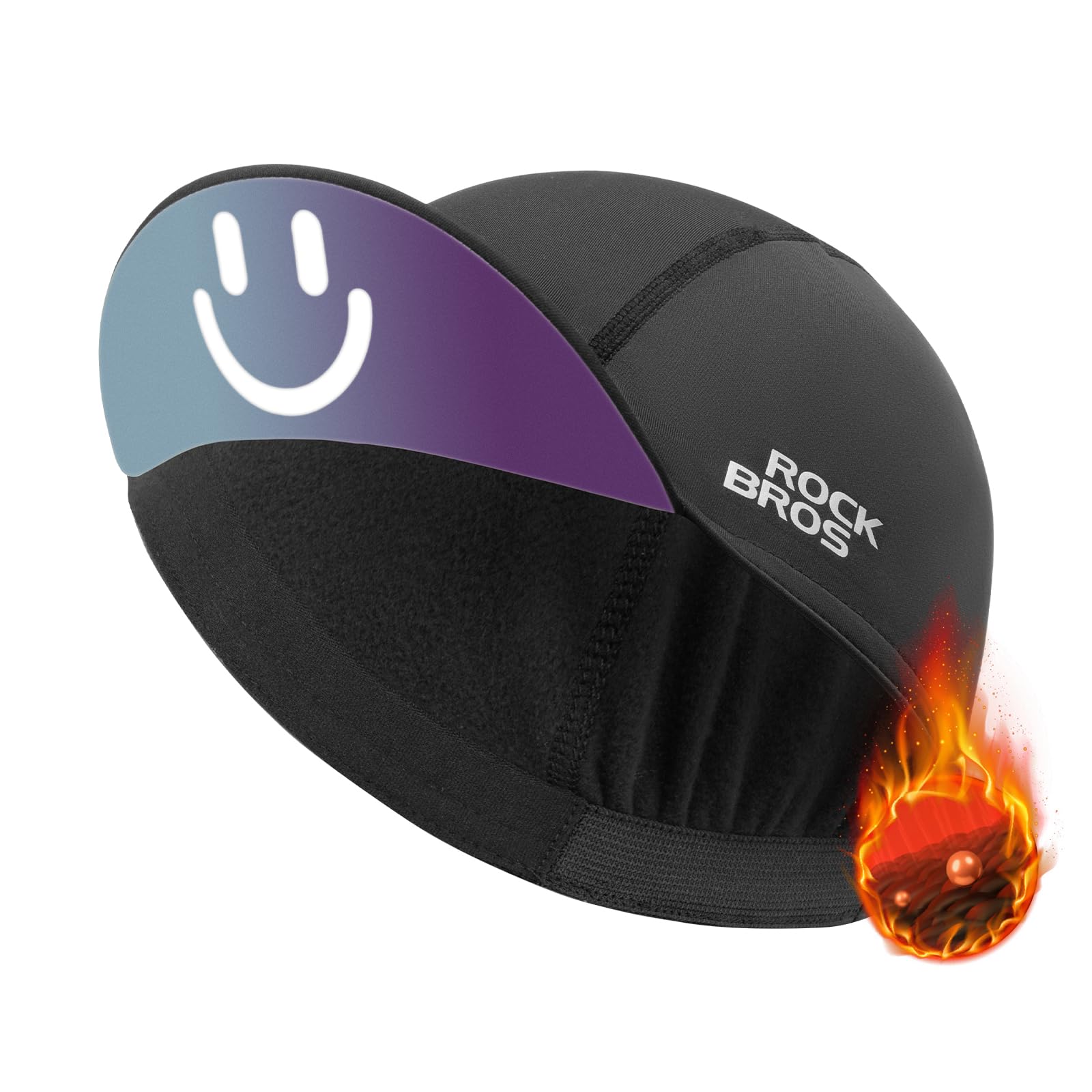 

Велосипедная шапка Rockbros с флисом под шлемом, обеспечивающая уличную стирку [ROCKBROS] козырек, шапка на осень/зиму, теплая, внутренняя, подкладка, легкая,