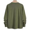 Men's Color,blocked Pocket Shirt Long Sleeve Men's Casual Fashion Trend With Pocket Shirt Jacket