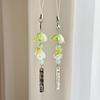 Captivating Bellflower 1Pcs Hanging Ornament with Tassel Perfect for Car Interior Decor