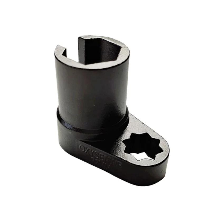 

1 шт. 22 мм профессиональный инструмент для снятия гнезда датчика кислорода универсальный съемник привода ручной инструмент для снятия втулки датчика кислорода автомобильные аксессуары чёрный