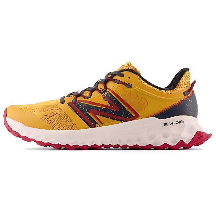 New Balance Fresh Foam Hierro Comfortable Daily Cushioning Durable Breathable Low Top Running Shoes Men Sneaker Yellow MTGAROLY