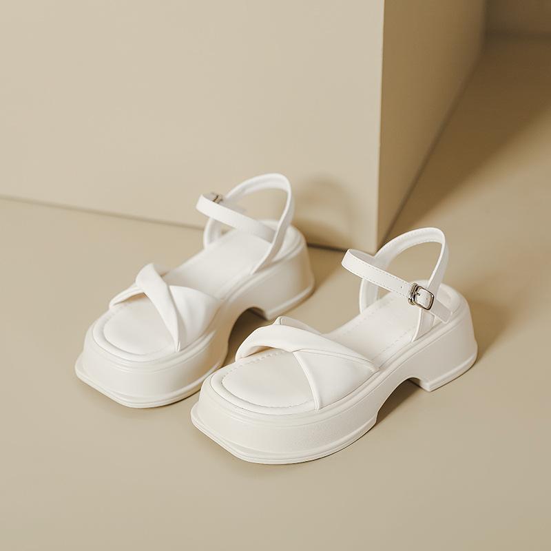 Women Fashion Casual Platform Sandals Summer Open Toe Comfortable Walking Shoes